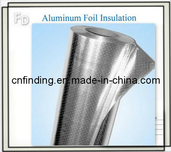 Silver Heat Resistant Transfer Aluminum Foil Insulation for Roofing