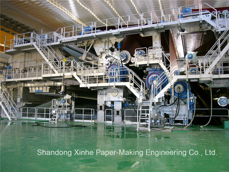 Three Cylinder Moulds Multi-Dryer Cardboard Paper-Making Machine