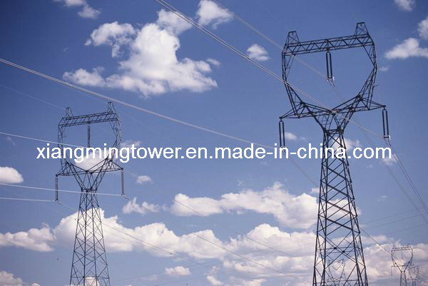 Electric Distribution Tower Steel Angle Tower