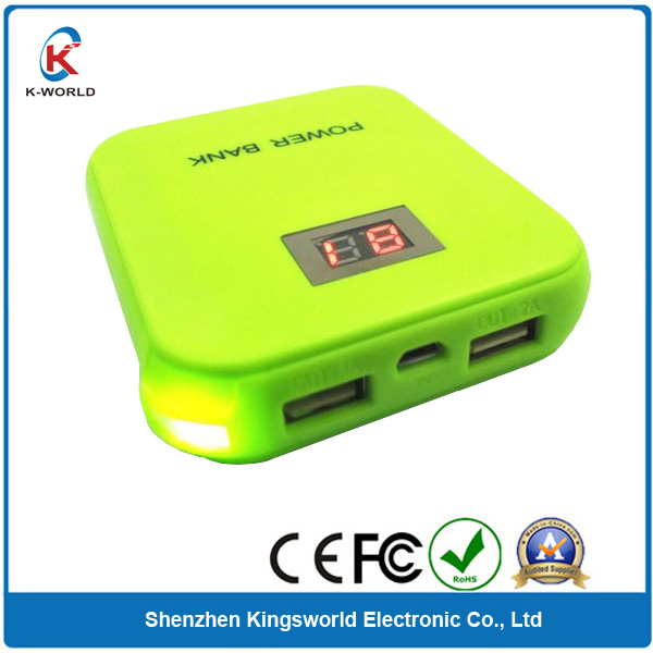 10000mAh High Capacity Power Battery with LED Indicator