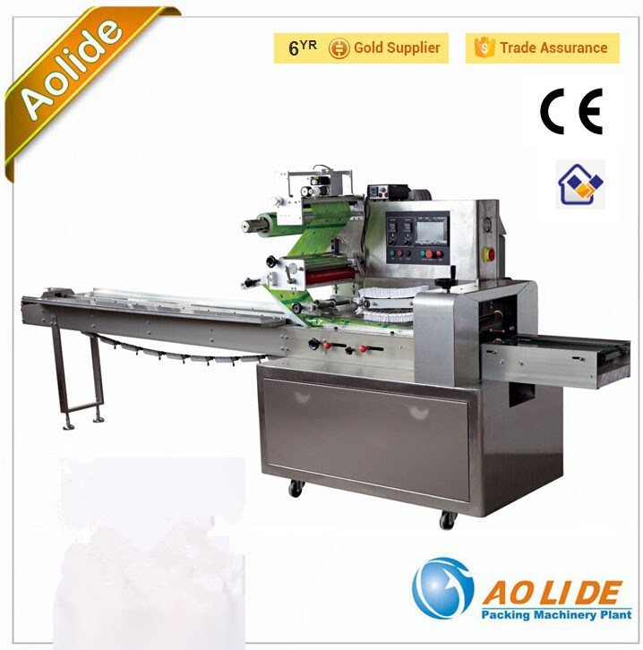 Auto Wrapping Machine Ald-250d Full Stainless Small Accessoriy Packing Machinery