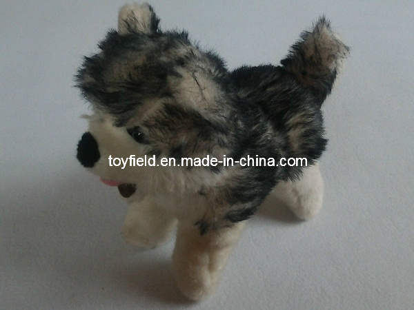 Plush Dog Toy Stuffed Real Life Animal Pet Toy