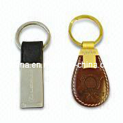 Custom Gold Leather Keyrings/ Key Holder (KC-38)