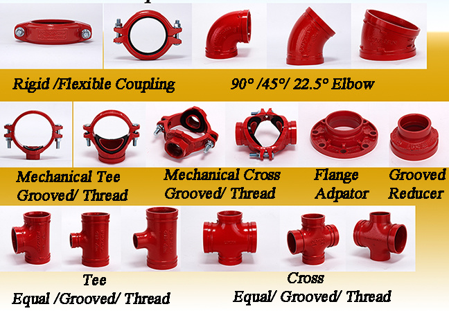 EU Standard Fire Protection Pipe Fitting with UL/FM/CE Marking