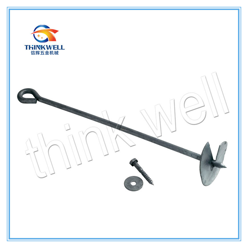 Good Feedback Galvanized Assembly Auger Gear Earth Anchor, Ground Screw Anchor