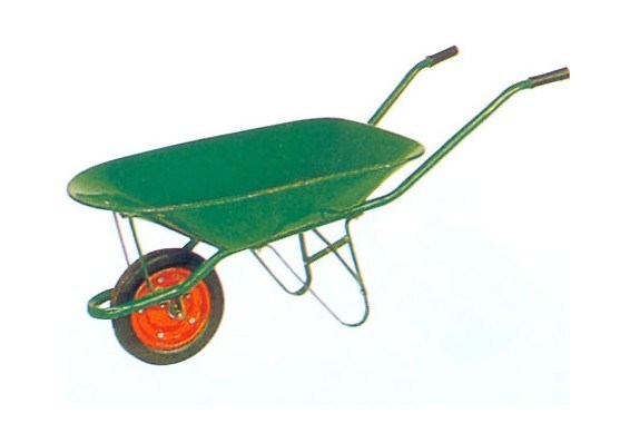 Metal Tray and Steel Handle Wheel Barrow (WB5500)