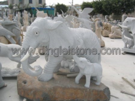 Stone Carving Elephant