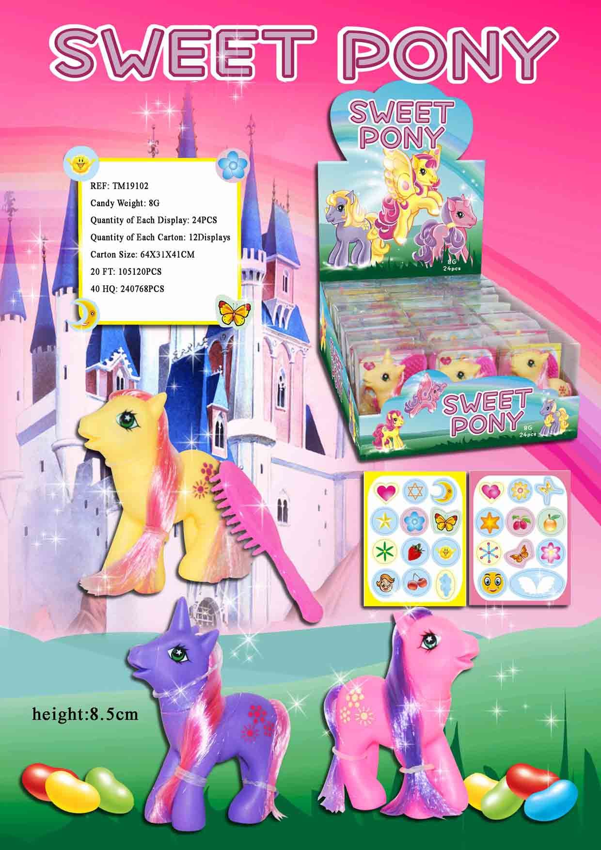 Sweet Pony Toy Candy