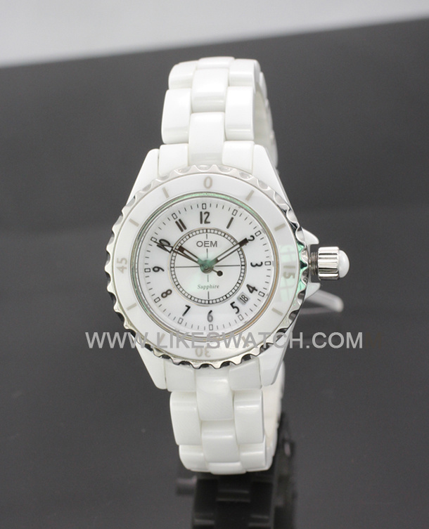 2014 Fashion Ceramic Quartz Watch (67203G)