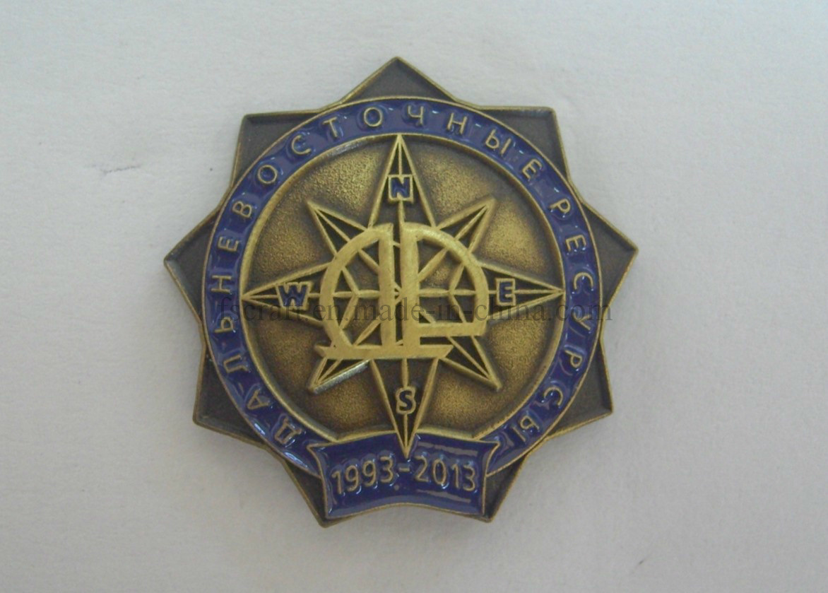 Antique Gold Uniform Badge (FS2013-3249)
