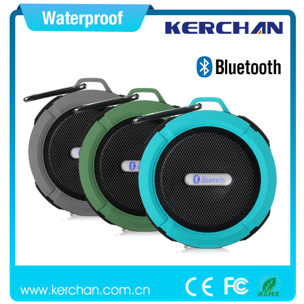 New IP6.5 Design Vibration Speaker with Handsfree, Suction Cup