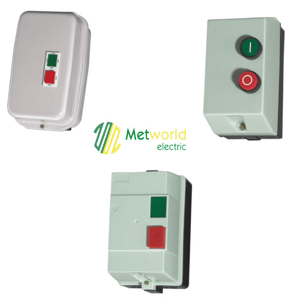 Magnetic Starter Controlling Motor and Breaking Circuit