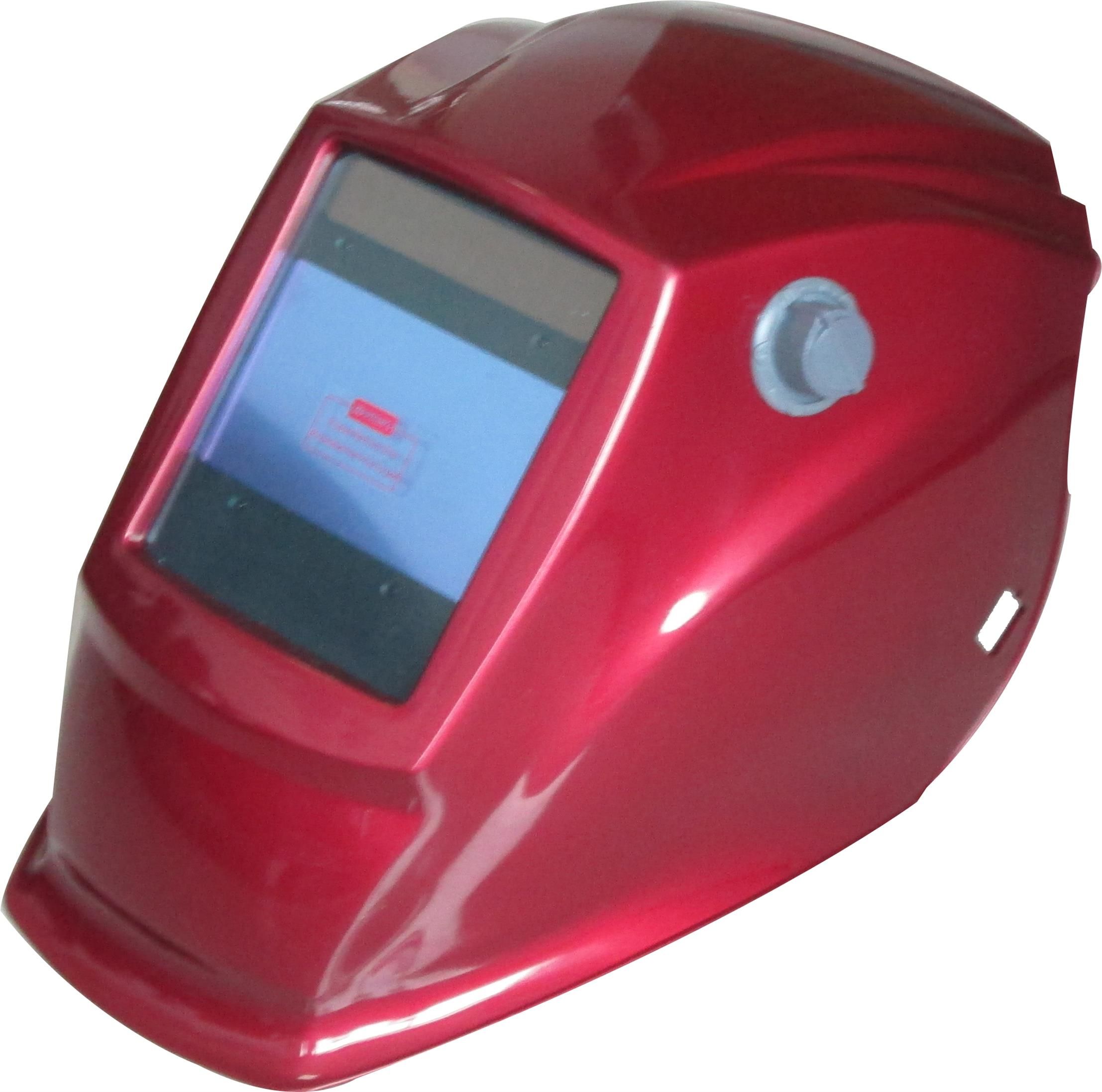 Red Power Auto Darken Welding Helmet