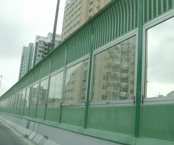 Aluminium Highway Metal Acoustic Noise Sound Barrier Fence