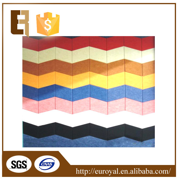 Stable Euroyal Polyester Fiber Wholesale Compartment Acoustic Panel