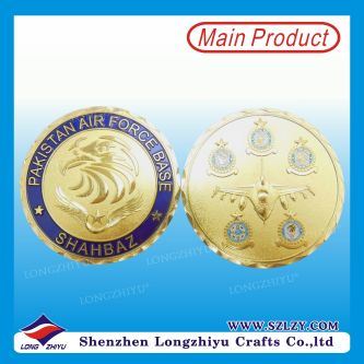 24k Gold Eagle Army Award Coins