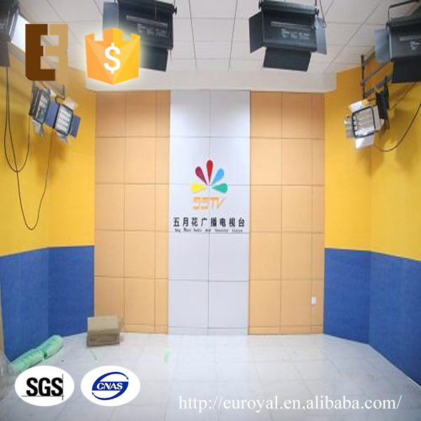 Colorful Suzhou Euroyal Polyester Fiber Wholesale Hospital 3D Wall Decor