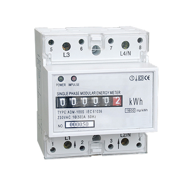 M100s Single Phase DIN-Rail Watt-Hour Meter