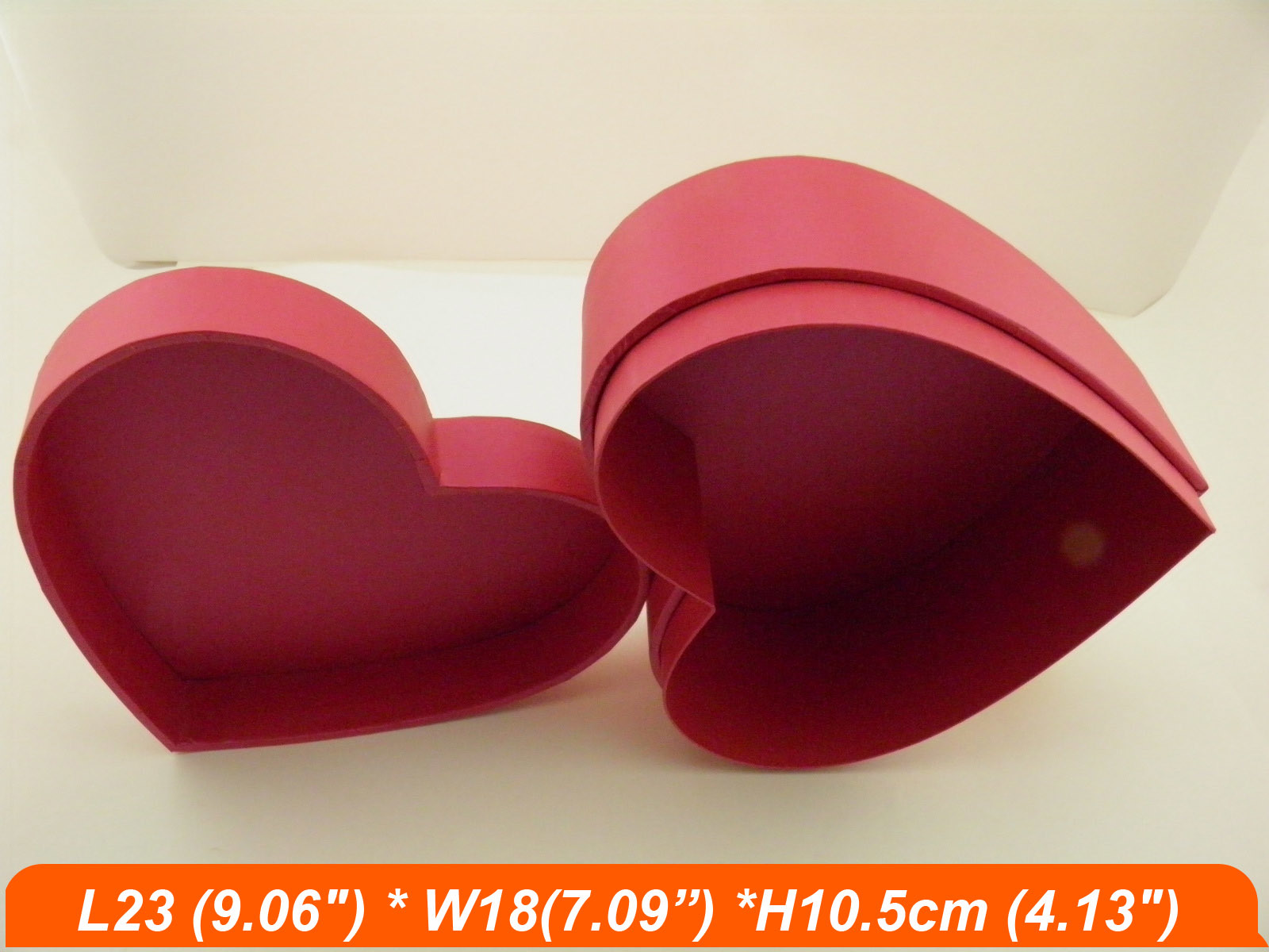 Wholesale Heart Fabric Outside Candy Chocolate Jewelry Box