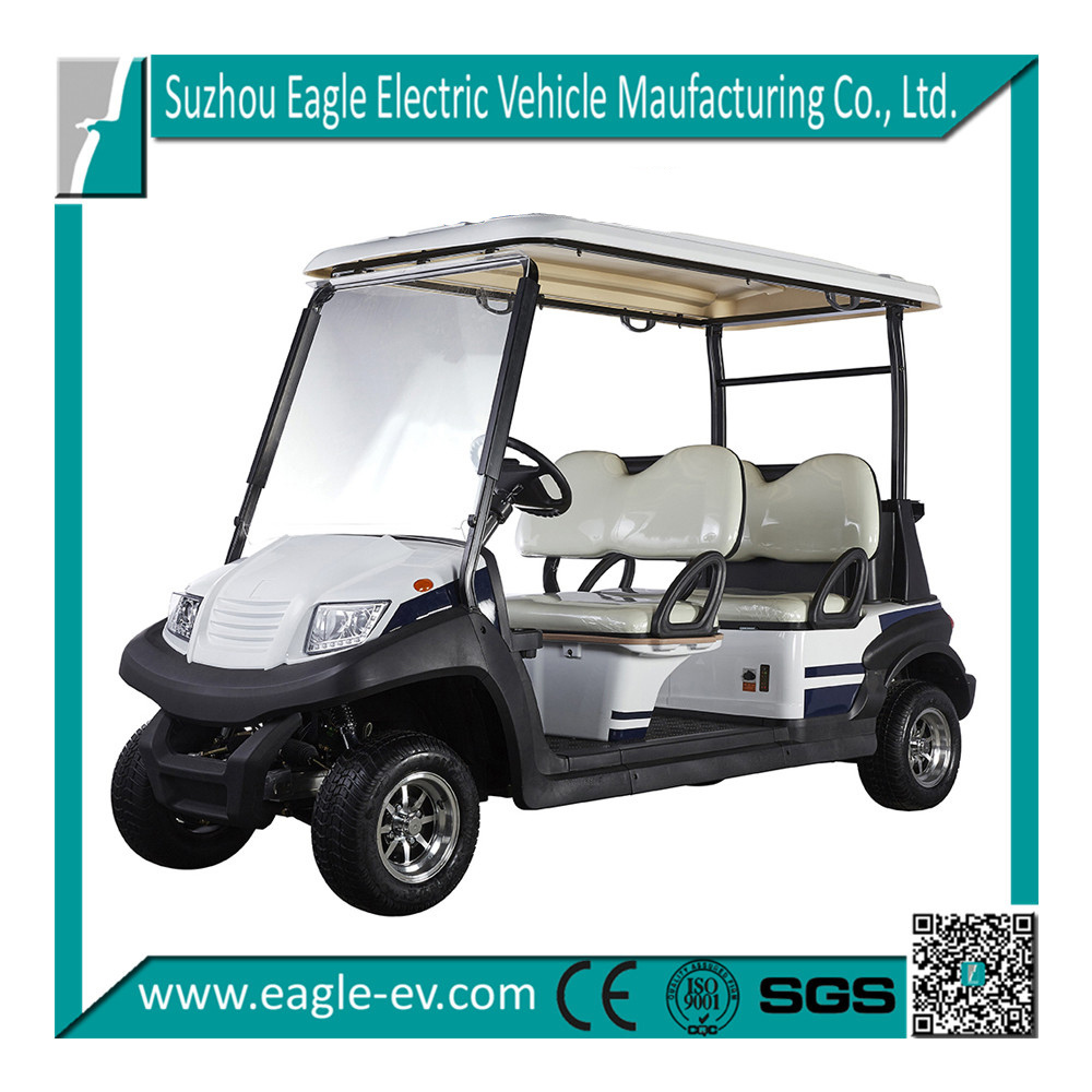 Luxury Golf Car, 2014 New Model, 4 Seats, CE, Eg204ak, with Roof