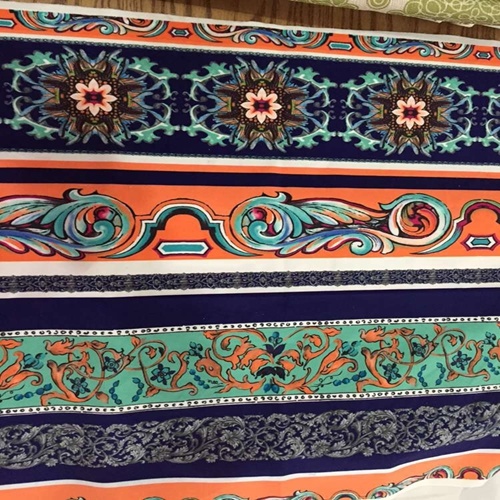 2016 New Print Stripe Decoration Textile Fabric