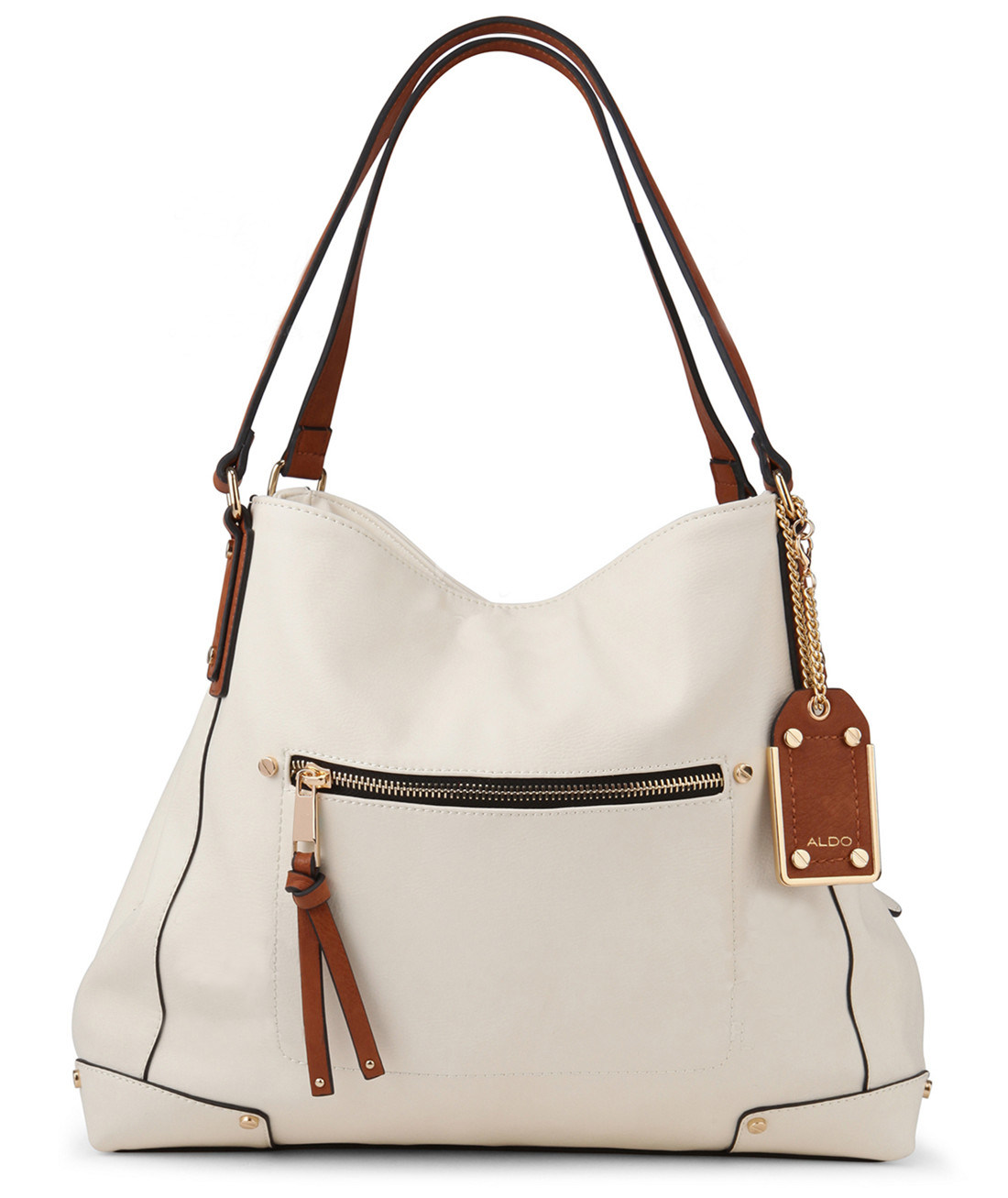 Graceful Contrast Color Leather Handbags Women Handbags (LDO-15002)