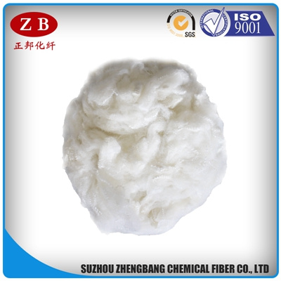 Raw White Recycled Polyester Staple Fiber