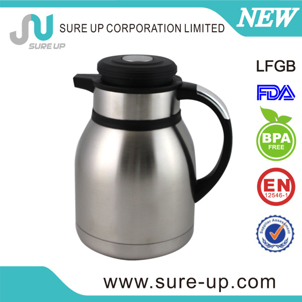 2014popular Double Wall Stainless Steel Water Vacuum Coffee Thermos Jug (JSCF012)