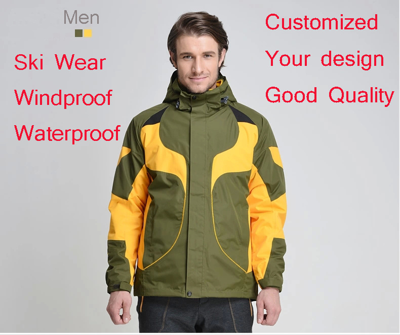 The Outdoor Good Quality Garments, Men and Women Lovers Jacket, Windproof and Waterproof Breathable Ski Mountaineering Sports Wear.