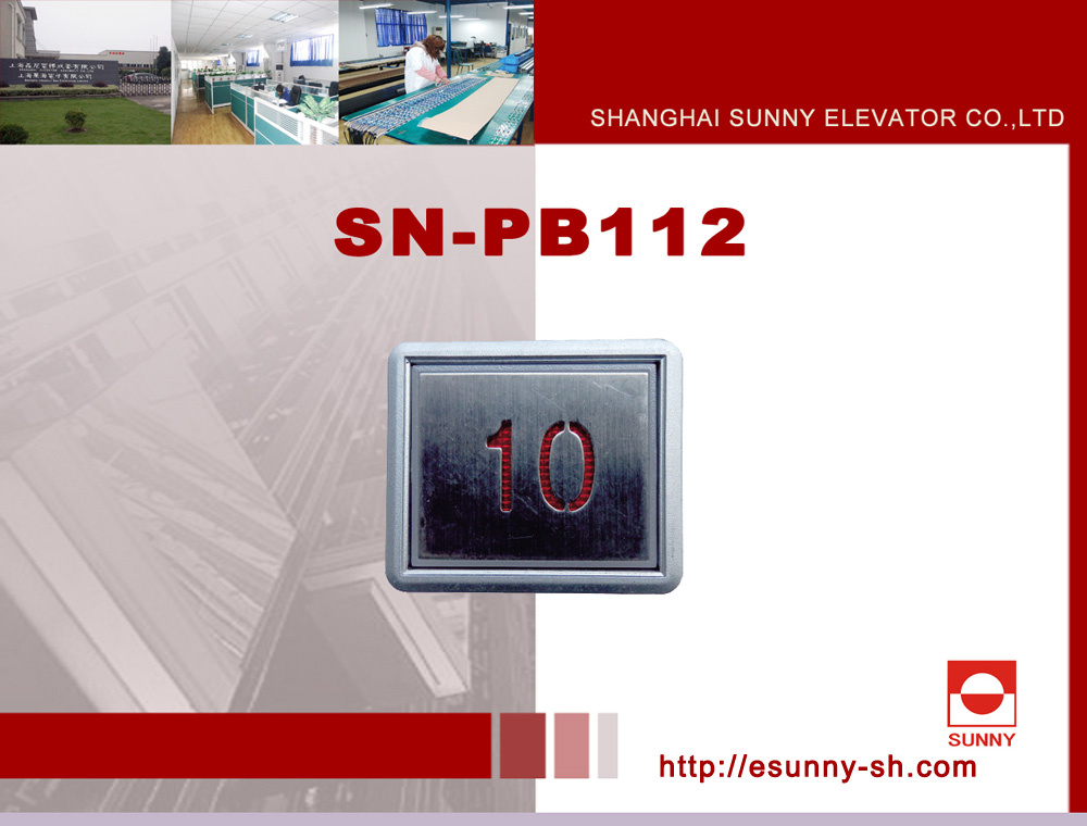 Lift Spare Parts Illuminated Button (SN-PB112)