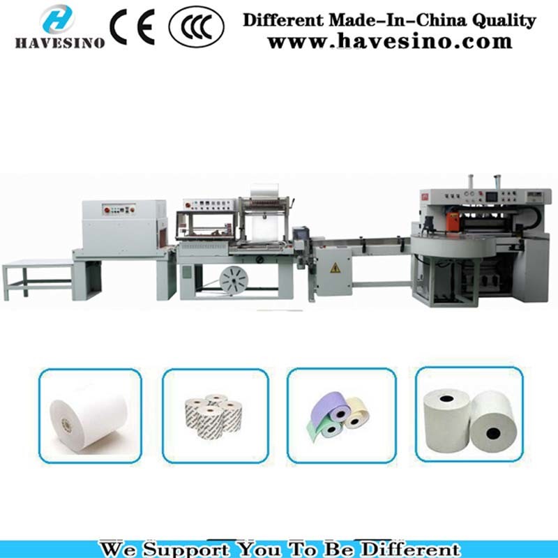 Fully Automatic Paper Roll Slitter Rewinder Machine with High Speed