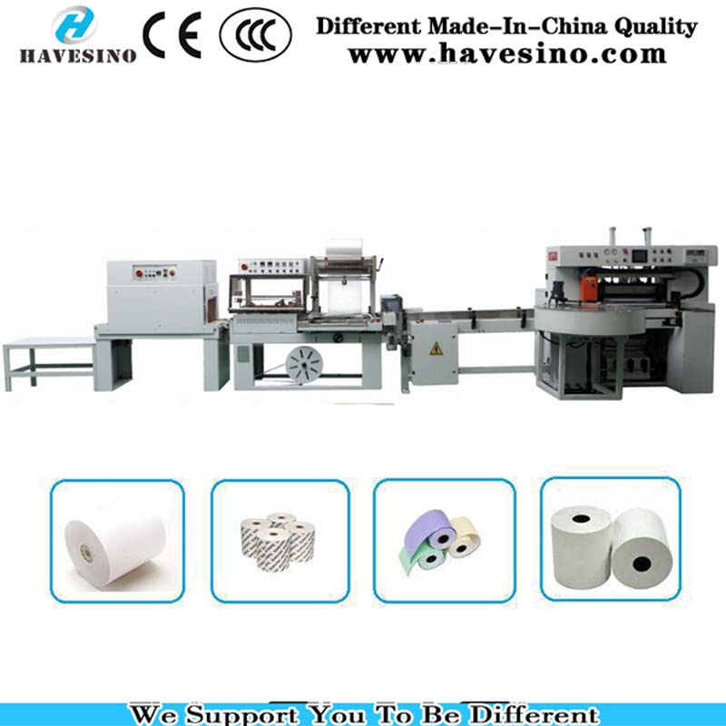 Fully Automatic Paper Roll Slitter Rewinder Machine with High Speed