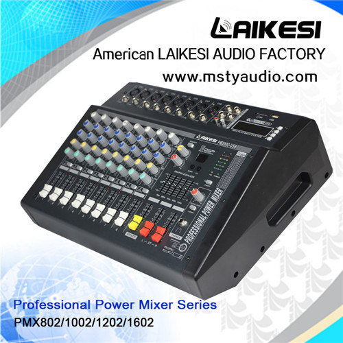 Powered Mixer Pmx1002 Pmx Mixer Audio