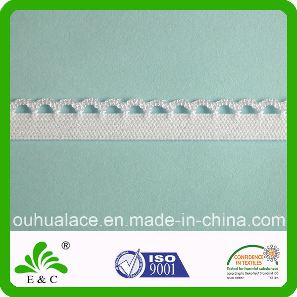 China Textile Manufacturer Semi-Round Good Stretch Knitted Elastic