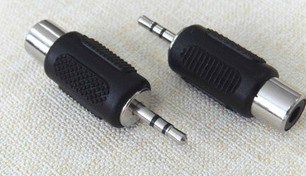 Mini Jack 2.5mm Stereo Plug to RCA Jack