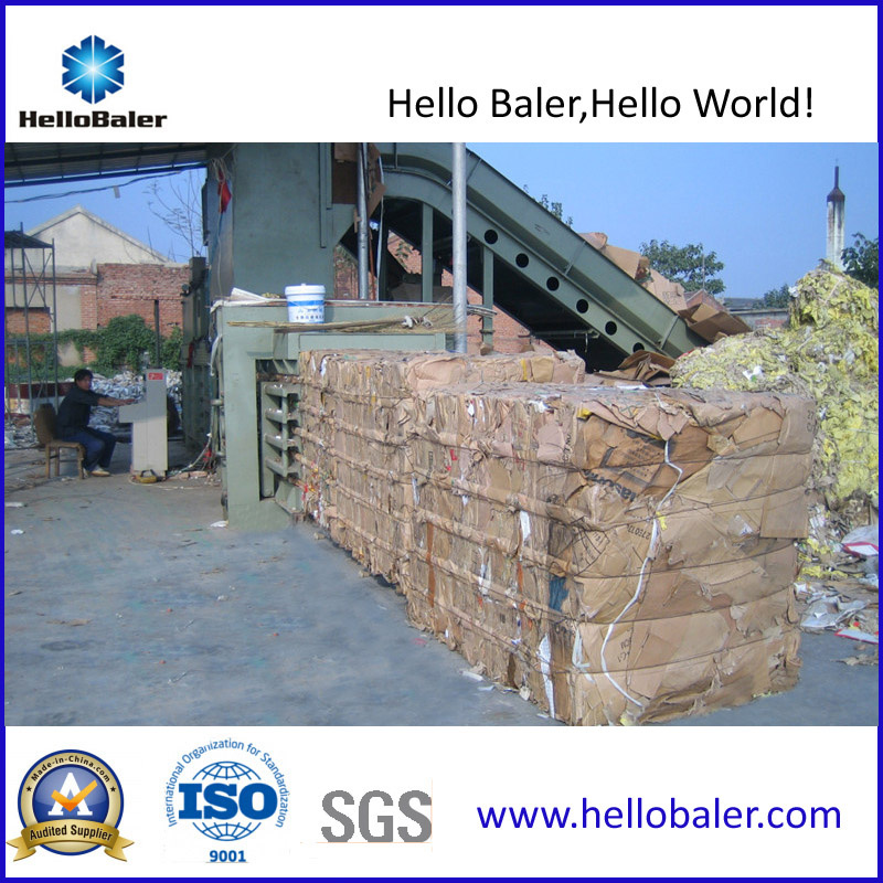 Horizontal Automatic Press Baling Machine with Hydraulic Cylinder