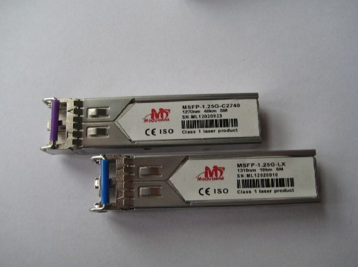CWDM SFP 1490nm 40km Optical Transceiver 1.25Gb/s MSFP-1.25G-C4940
