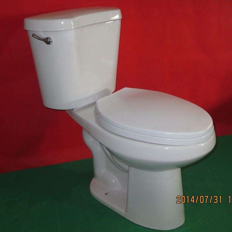 High Quality Us Style Ceramic Two Piece Toilet