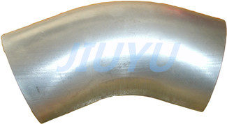 Customized Hot DIP Galvanized 45deg Elbow Deep Stamping Parts for Ventilation Steel Pipe Connection