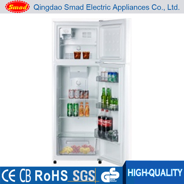 Cheap Mini Portable No Frost Compressor Double Door Refrigerator