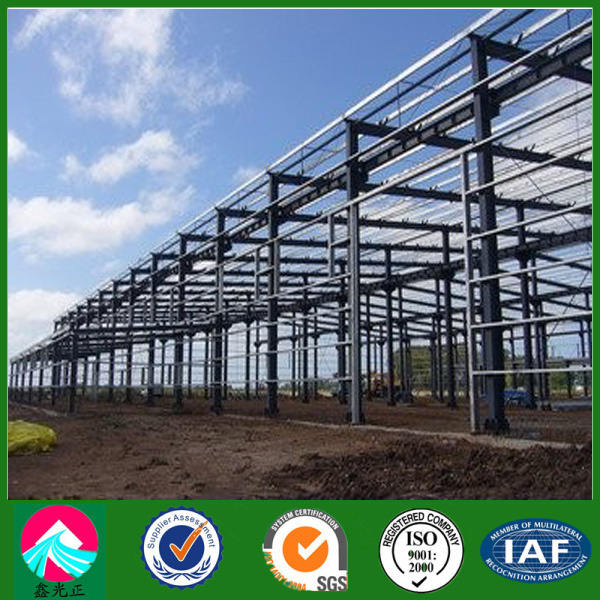 Structural Light Steel Construction Workshop, Building with CE Certificate (XGZ-SSB008)