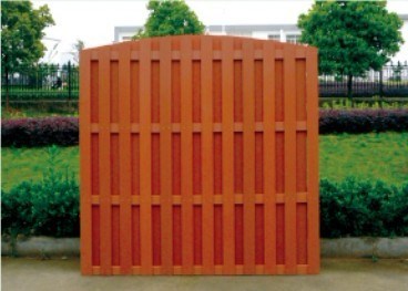 1800*1800 Cheap Outdoor Wood Plastic Composite WPC Fence