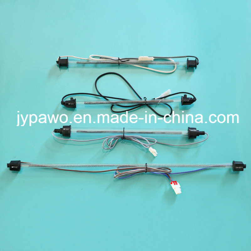 Electric Transparent Glass Tube Heater for Microwave Oven