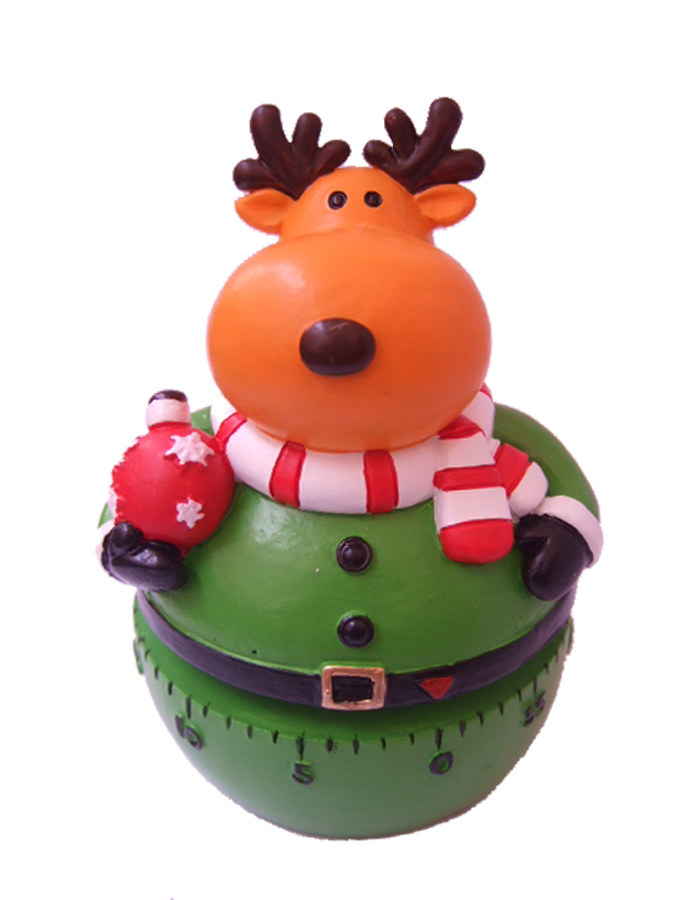 Christmas Elk (Reindeer) Decor Kitchen Timer, Christmas Countdown Timer