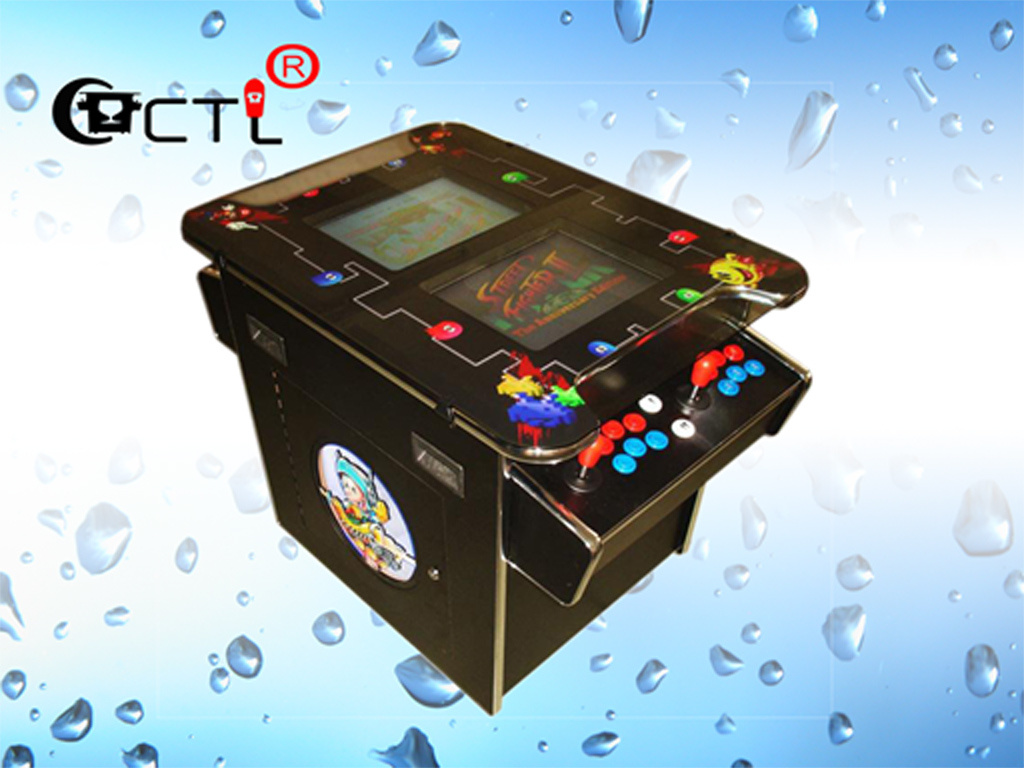 Double Screen Cocktail Table Game Machine (CT-T4LC15W)