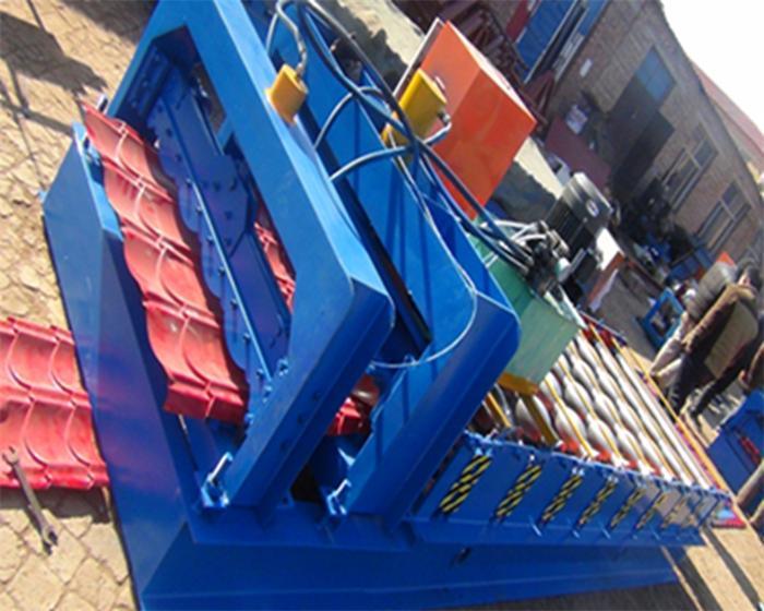 Dx Automatic Hydraulic Glazed Tile Roll Forming Machinery