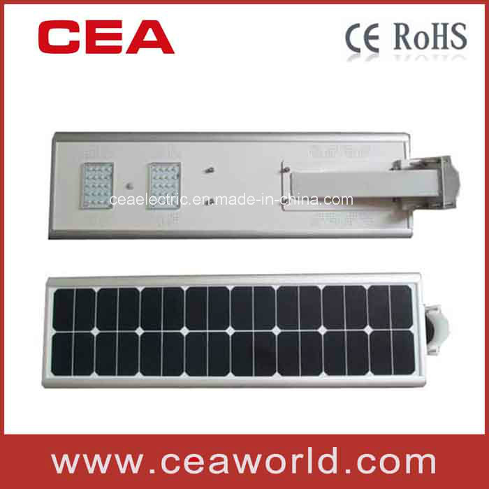 All in One 30W LED Solar Street Light with Light Sensor