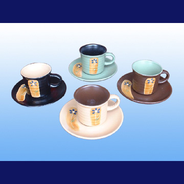Ceramic Coffee Set (HNS-TCK023)