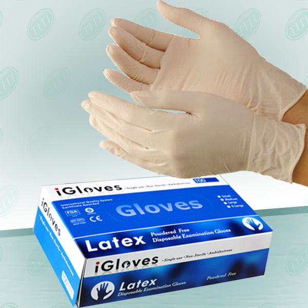 Color Latex Exam Glove - Sterile/Un-Sterile