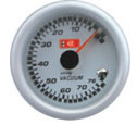 2inch (52mm) 7-Color Changeable Vacuum Gauge with Sensor Car Meter Vacuum Meter